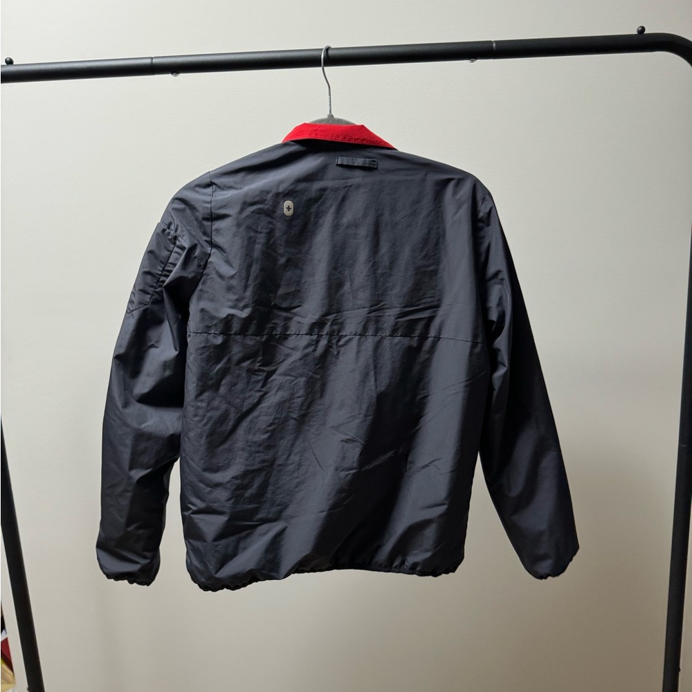Figs jacket with slight defect can be patched up